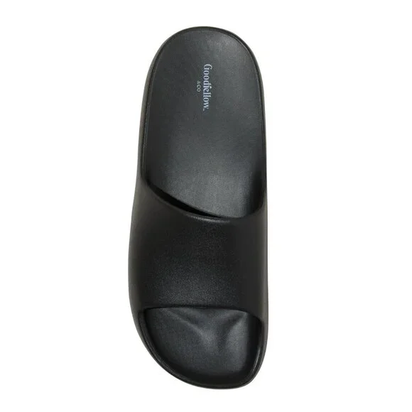 NWT Goodfellow & Co Mens Kendrix Slide Sandals 92542327 Black 10 - Picture 3 of 10